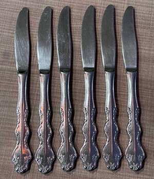 Michael Lloyd Stainless Flatware Ophelia Replacement Pieces Knives Entertaining